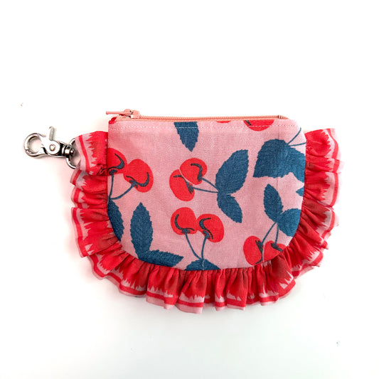 Cherries - Ruffle Wallet