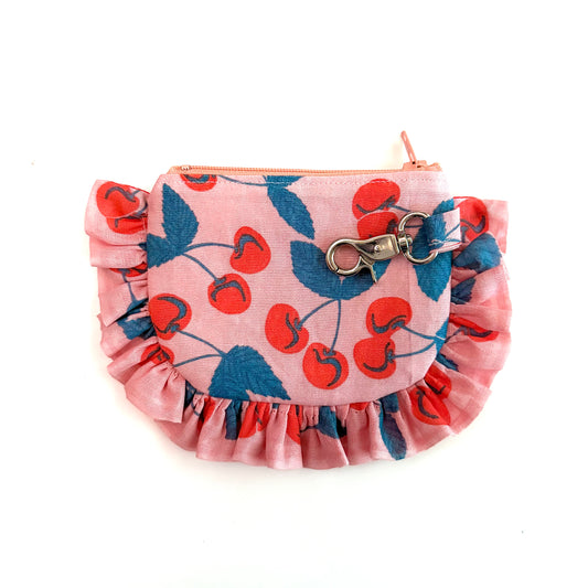 Cherries - Ruffle Wallet