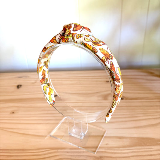 Retro Butterflies - Knot Headband (Child/Adult)