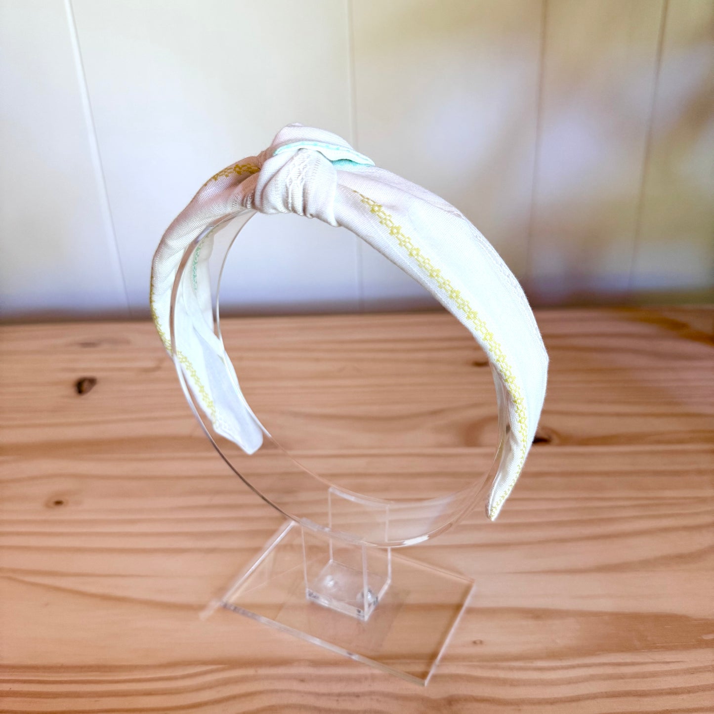 White Stripes - Knot Headband (Child/Adult)