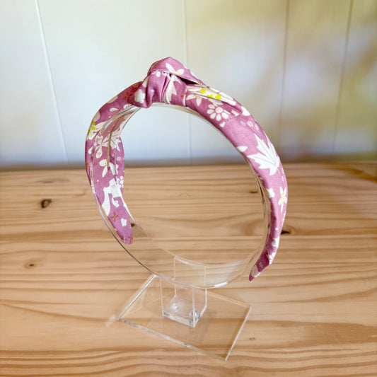Collage Floral - Knot Headband (Child/Adult)