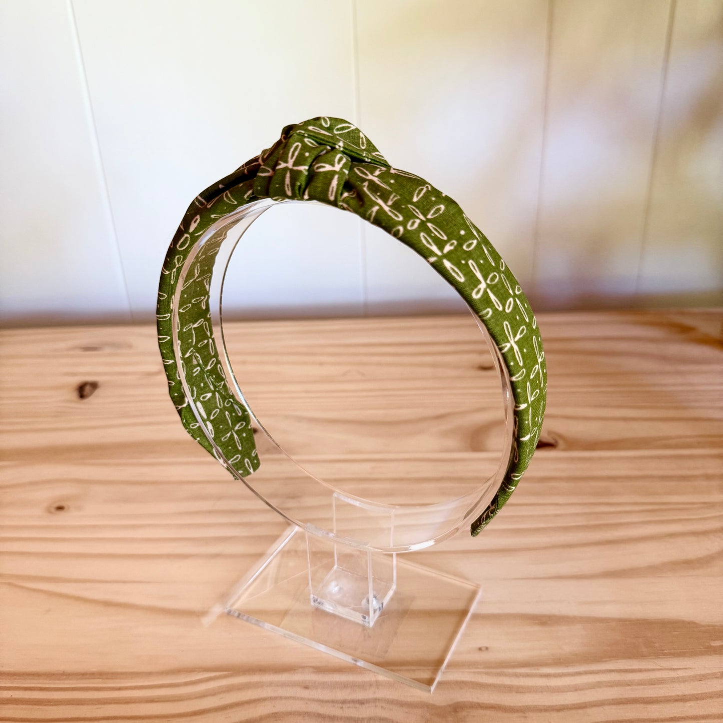 Olive Green - Knot Headband (Child/Adult)