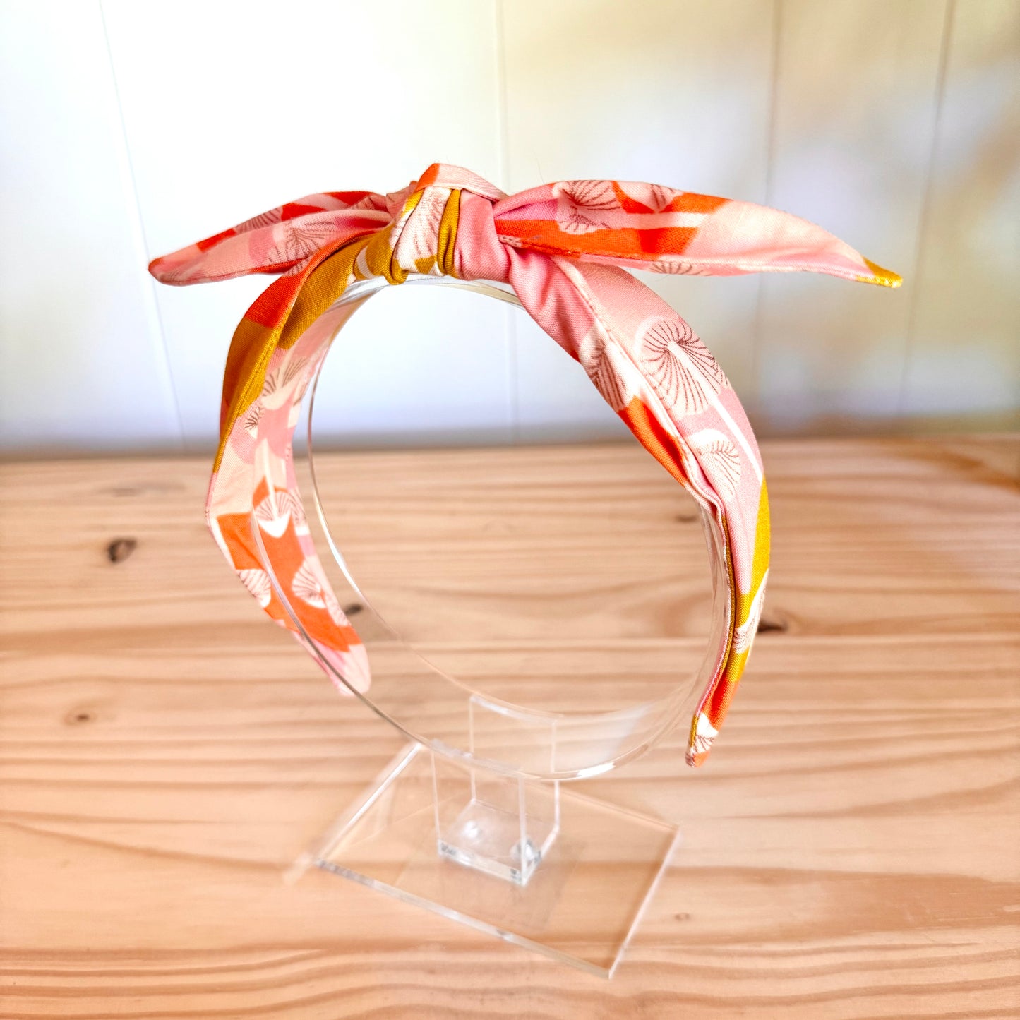 Metallic Mushrooms - Bow Headband (Child/Adult)