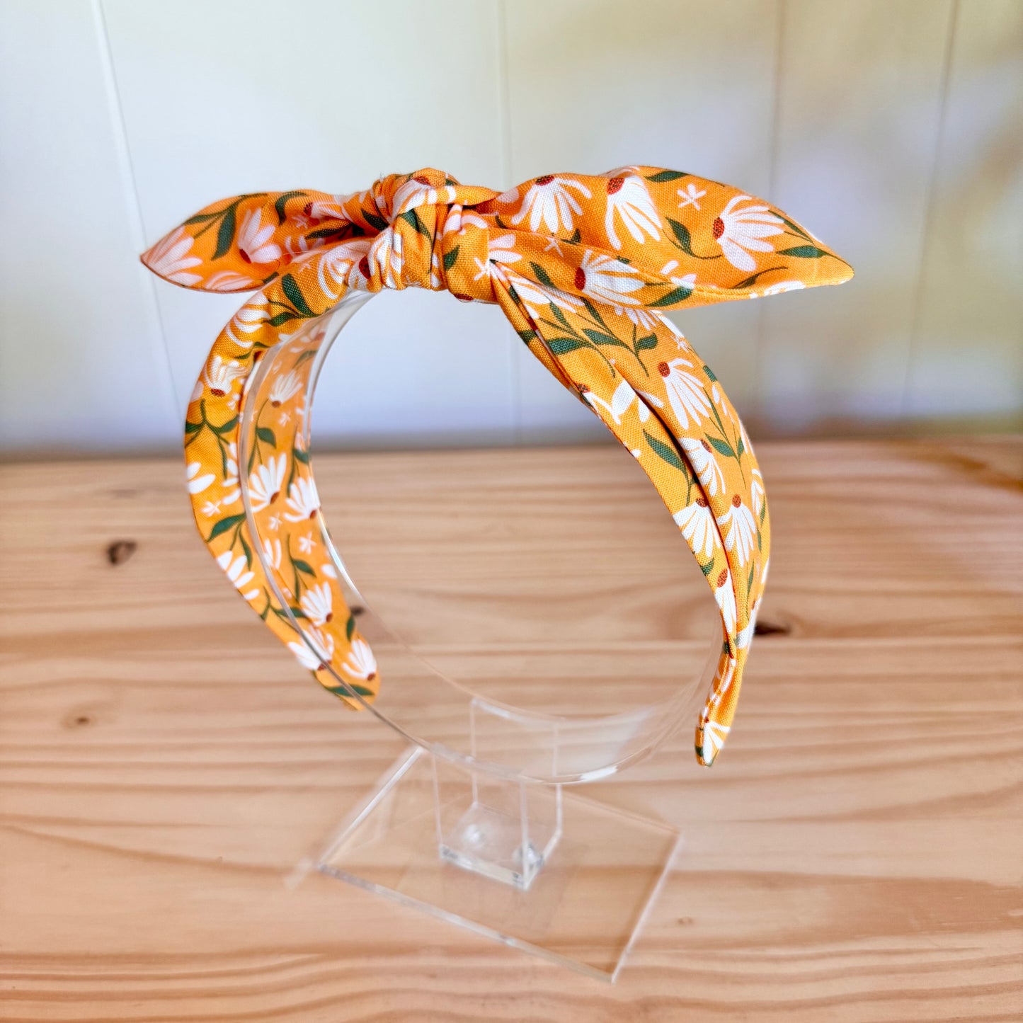 Yellow Daisies - Bow Headband (Child/Adult)