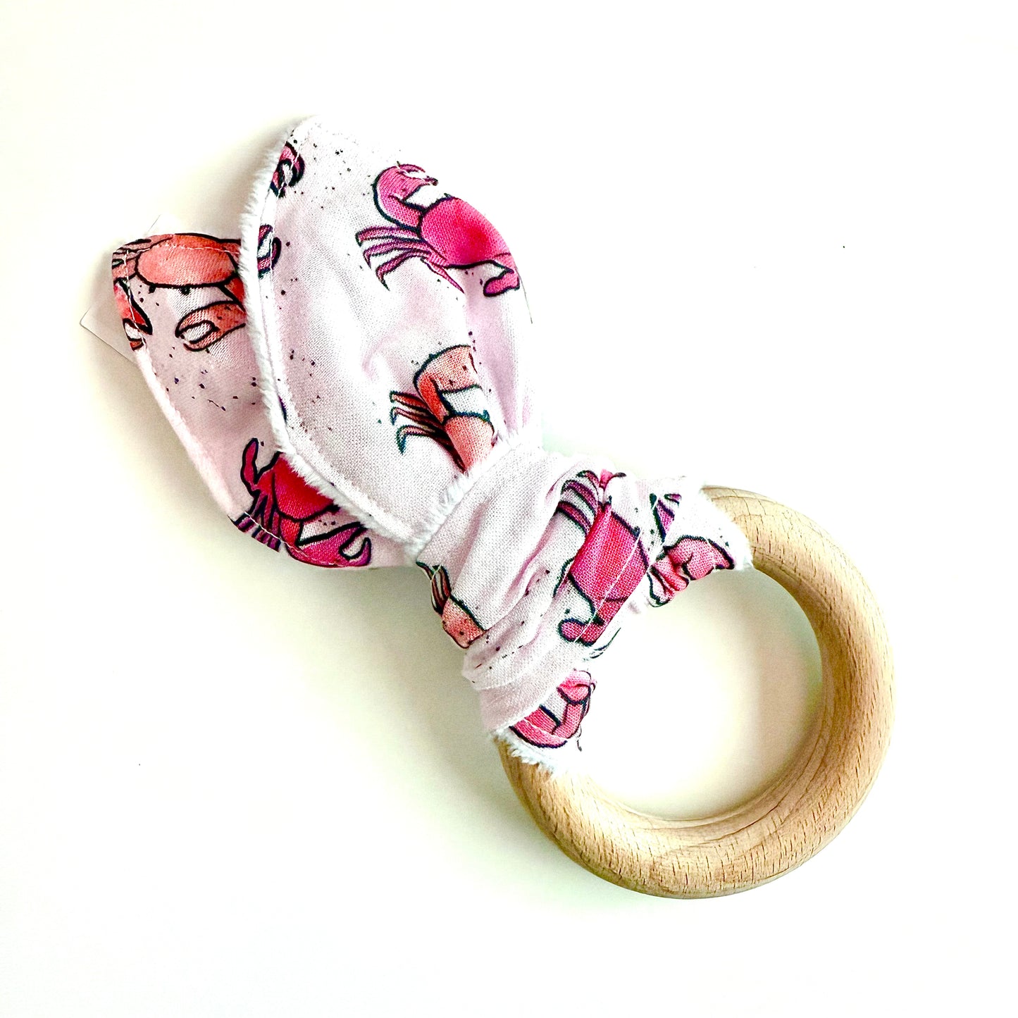 Red Crabs - Crinkle Teething Ring