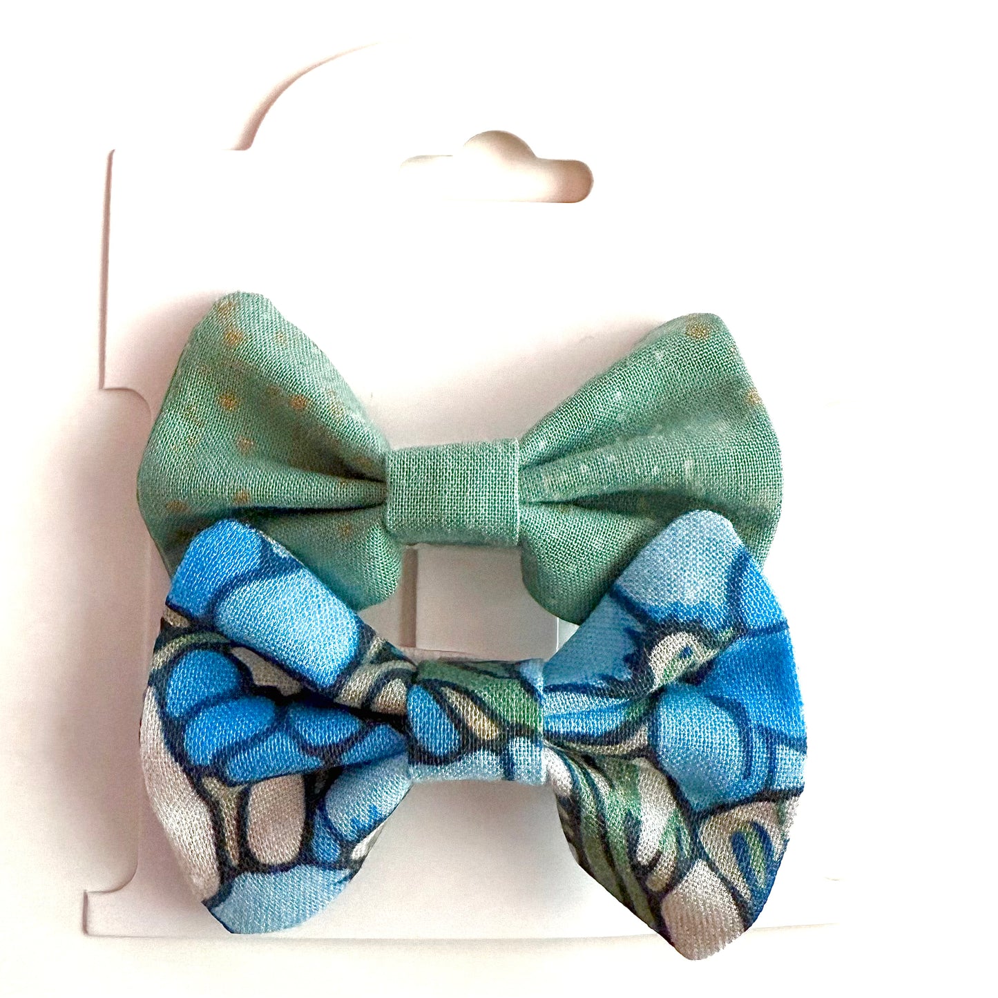 Forget Me Nots #1 - Alligator Clip Bow Set