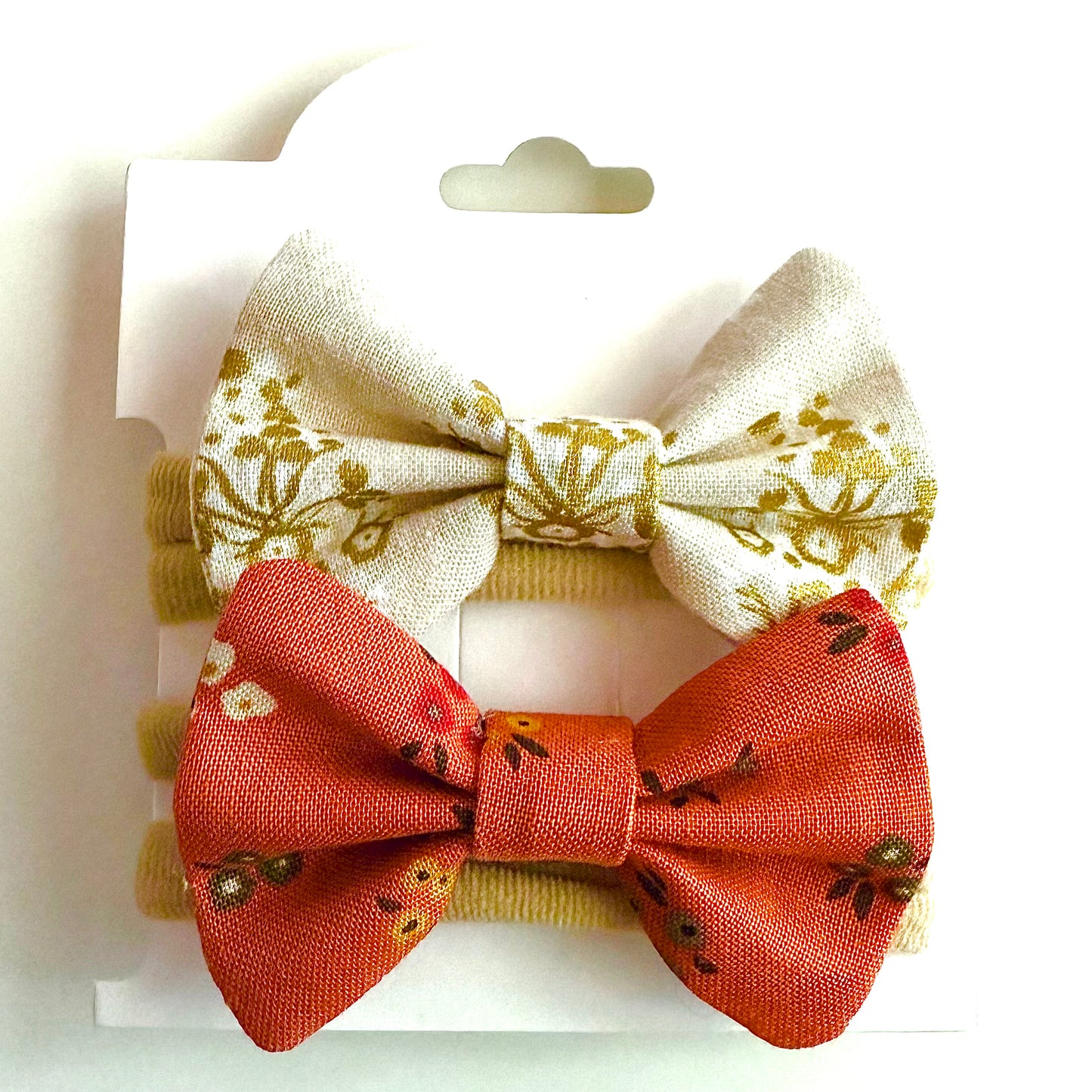 Fall Floral #1 - Headband Bow Set