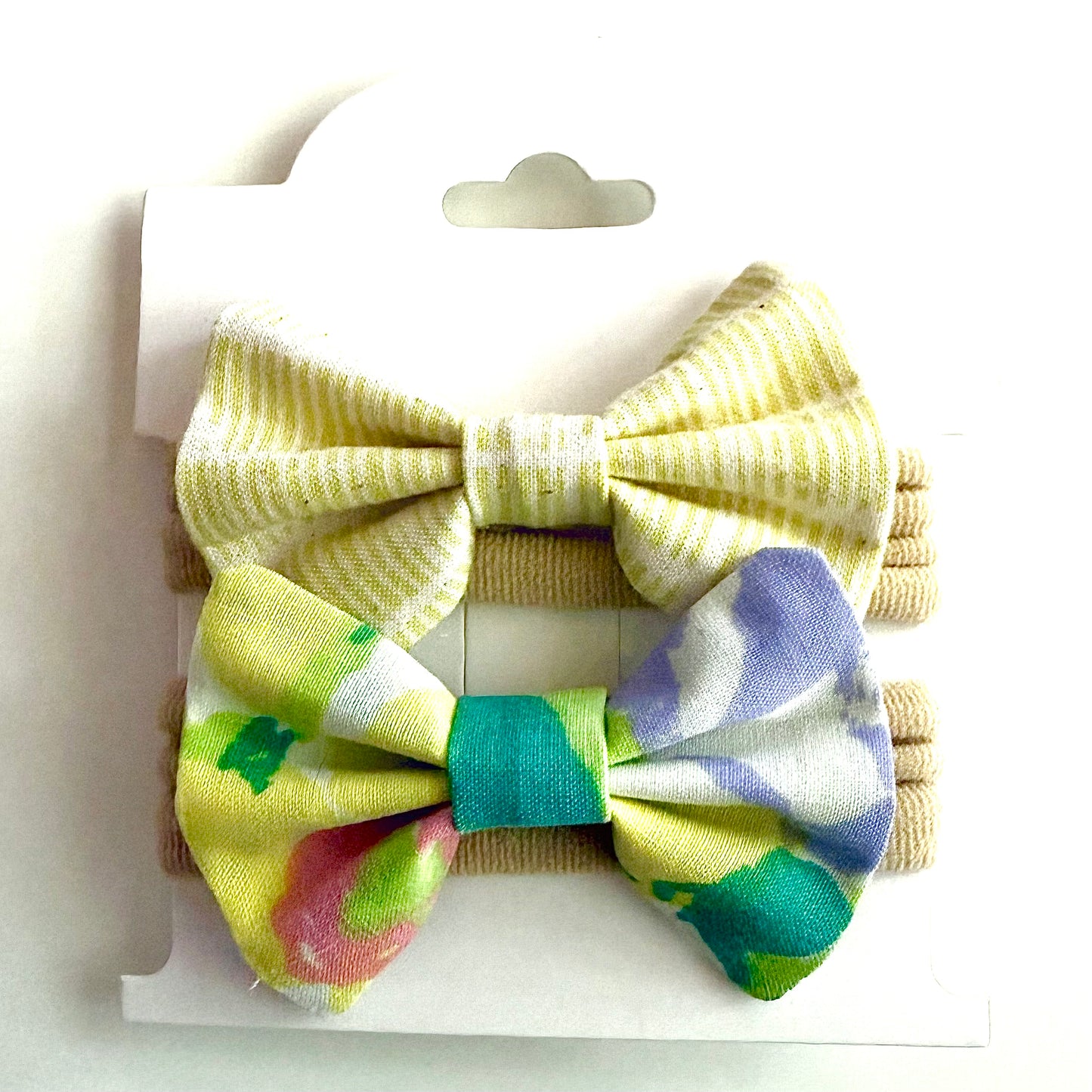 Vintage Tulip #1 - Headband Bow Set