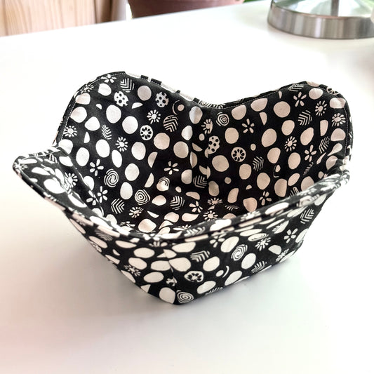 Black & Cream - Bowl Coozy