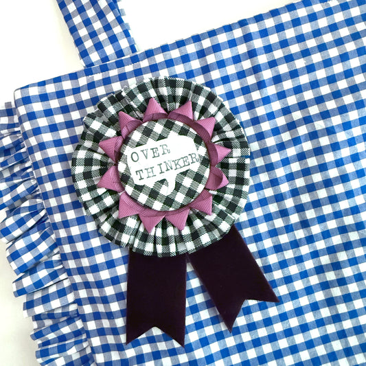 Emotional Support Ribbon #3 - Overthinker