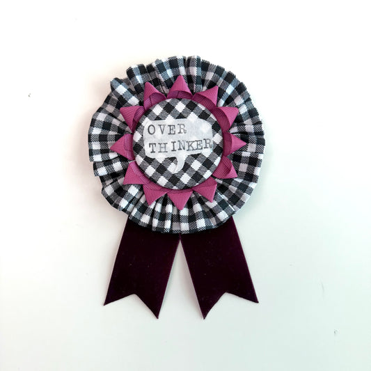 Emotional Support Ribbon #3 - Overthinker