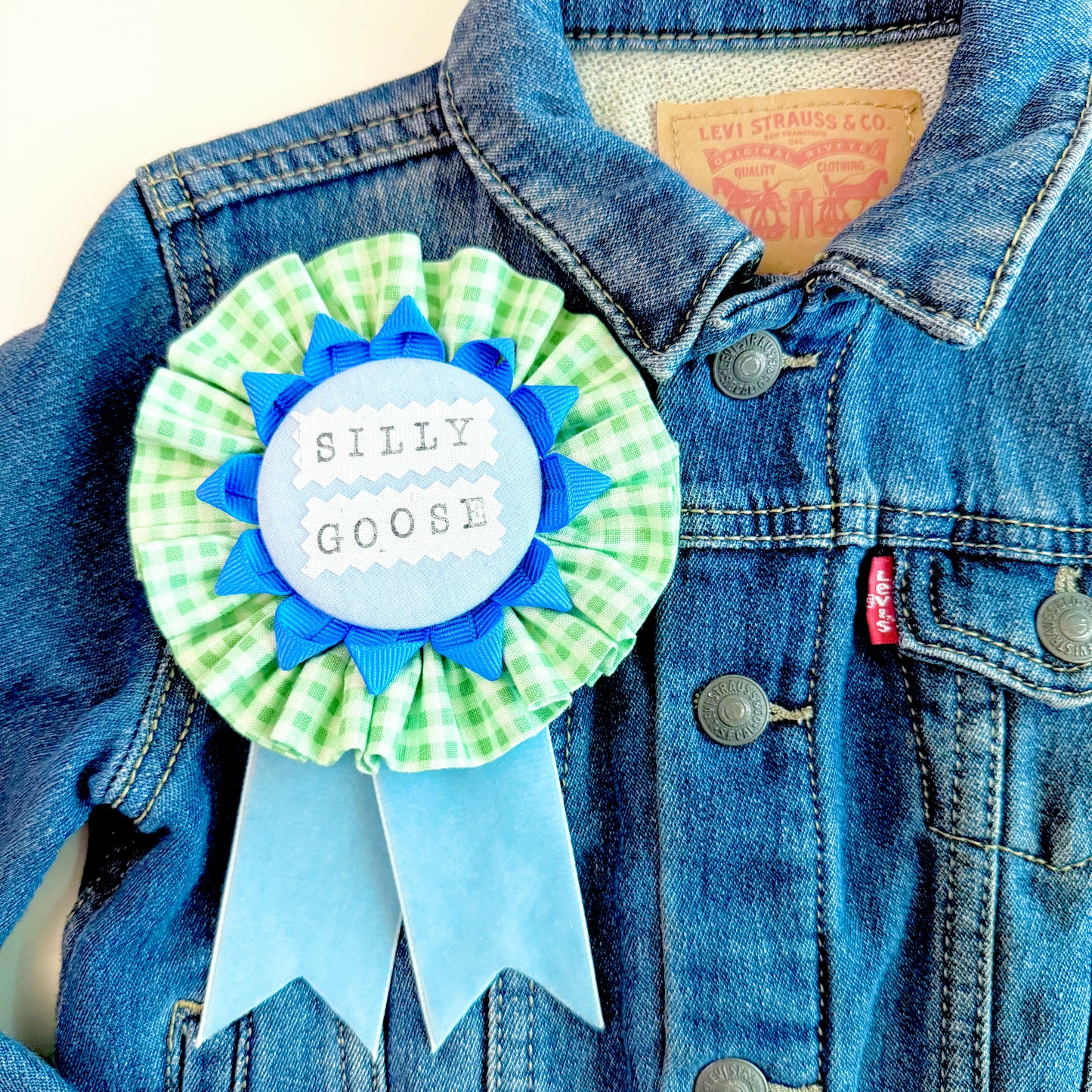 Emotional Support Ribbon #6 - Silly Goose