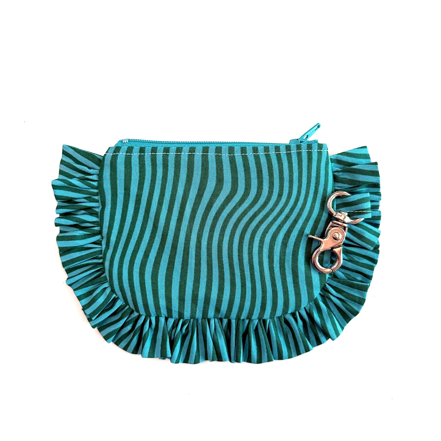 Wavy Stripes - Ruffle Wallet
