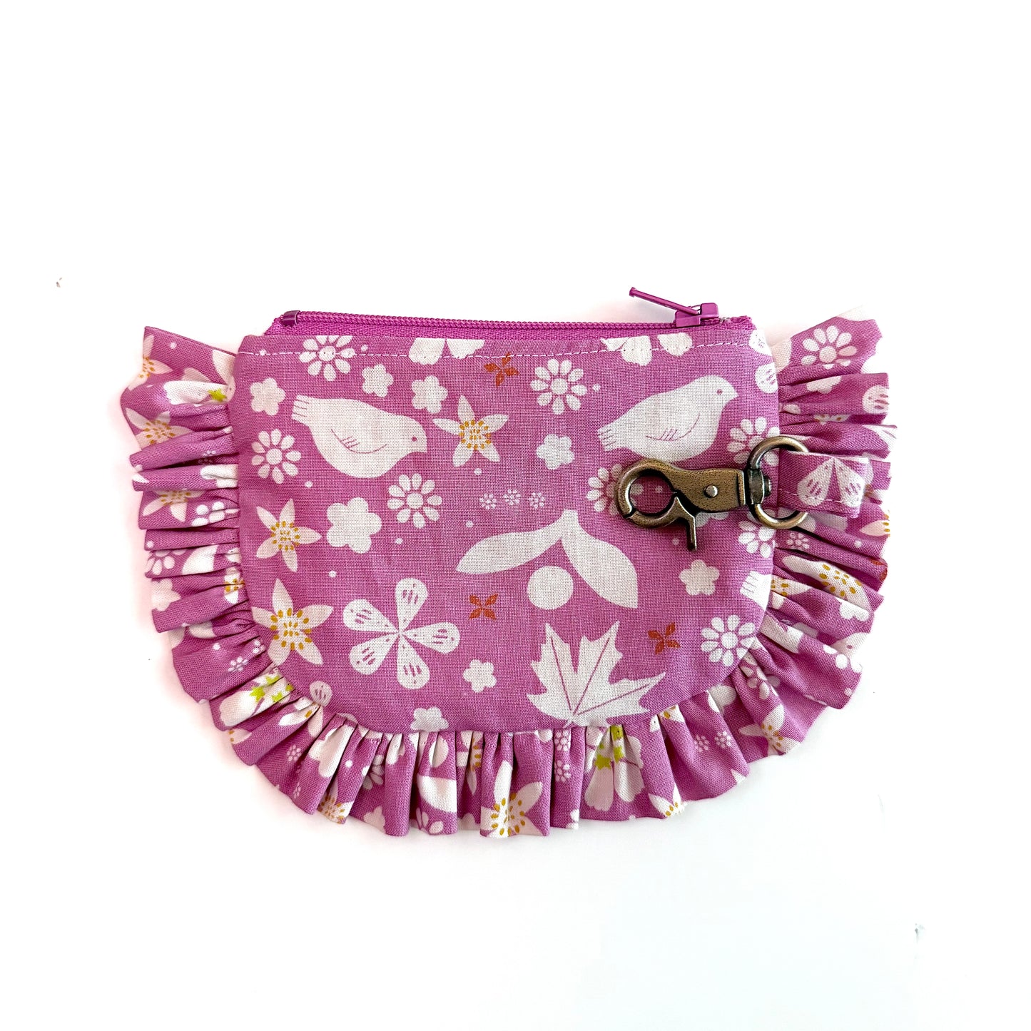 Collage Floral - Ruffle Wallet