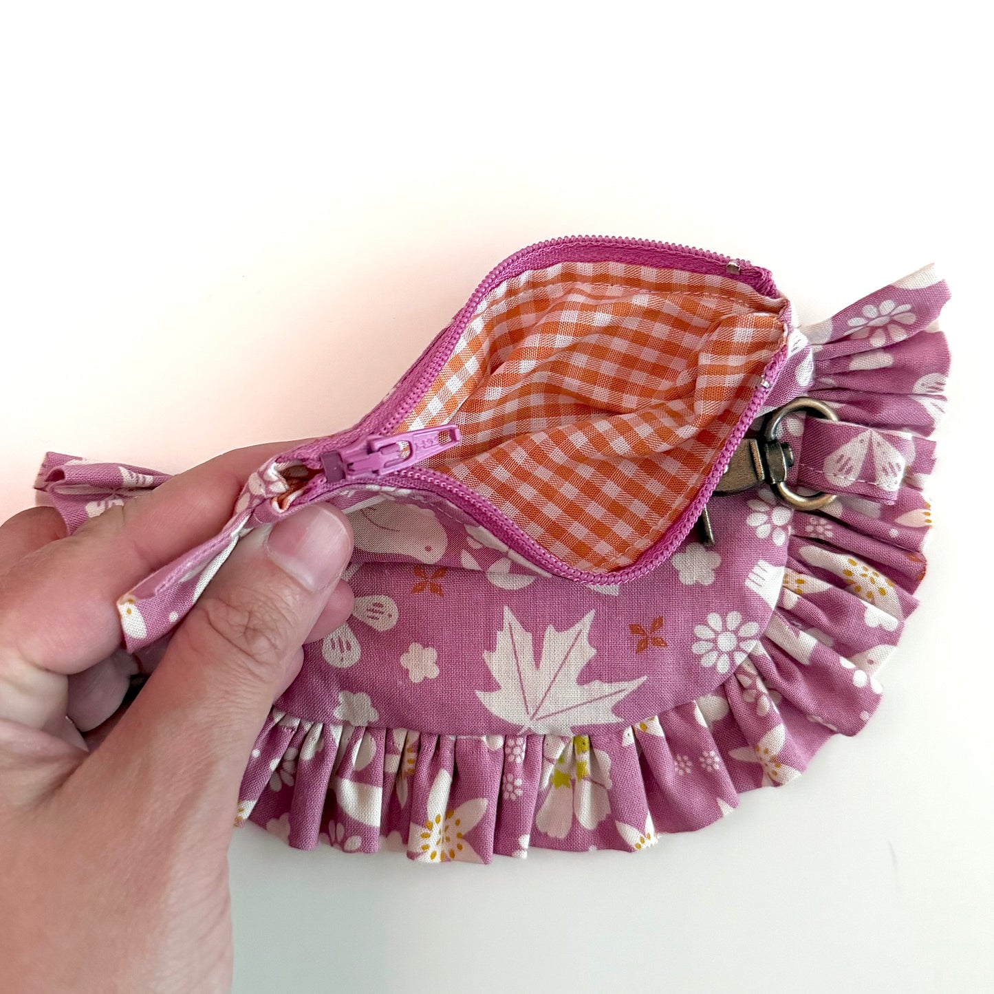 Collage Floral - Ruffle Wallet