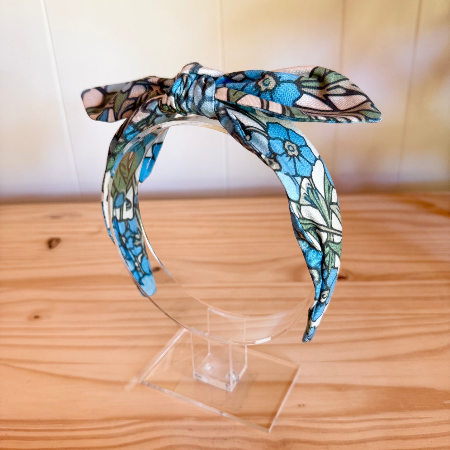 Forget Me Nots - Bow Headband (Child/Adult)