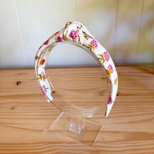 Strawberries - Knot Headband (Child/Adult)