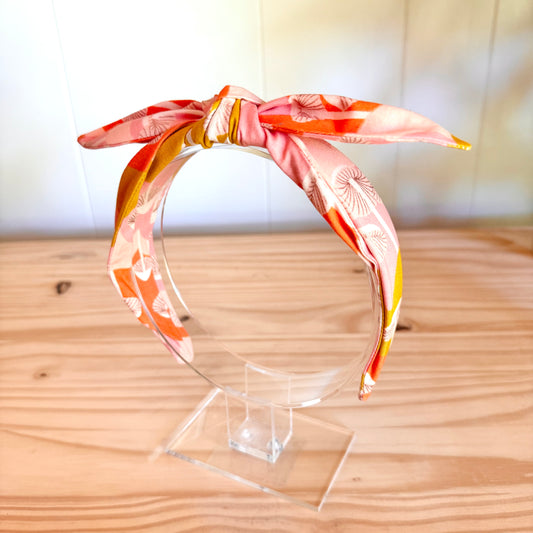 Metallic Mushrooms - Bow Headband (Child/Adult)