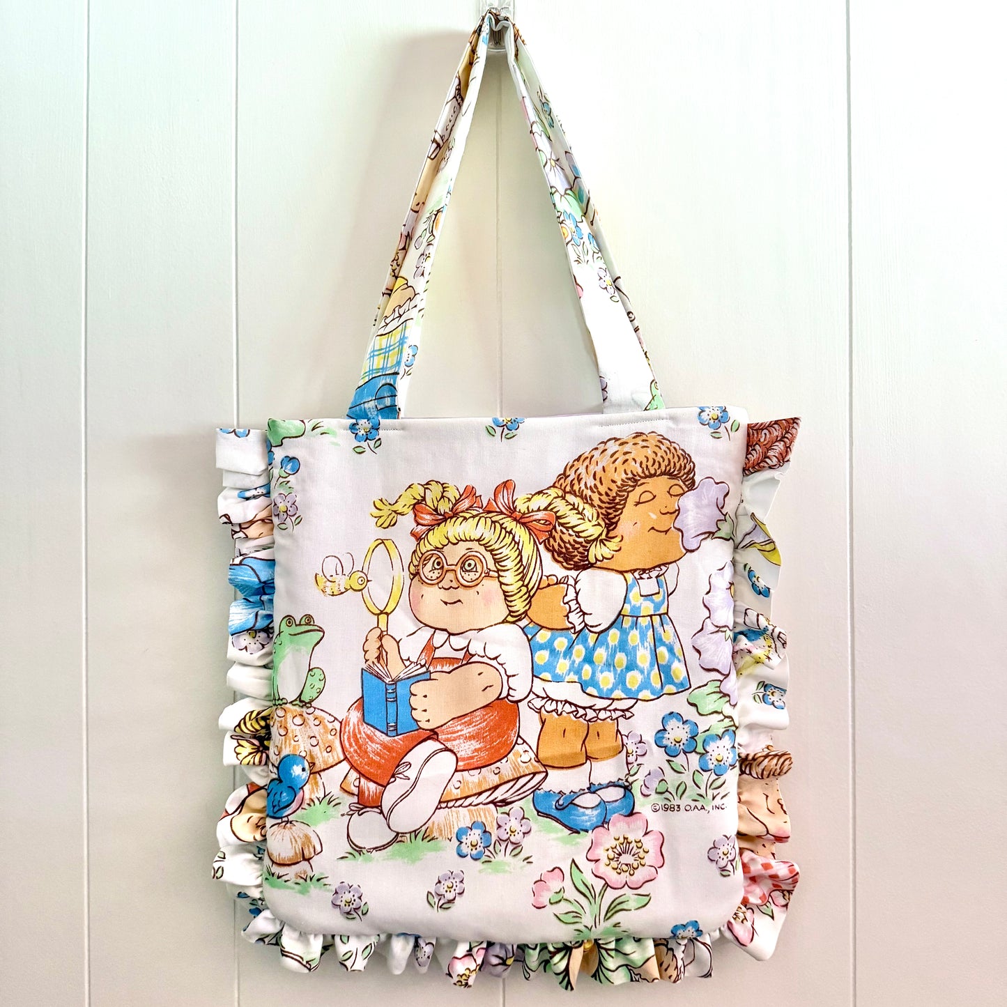 Cabbage Patch Kids #1 - Granny Pillow Tote