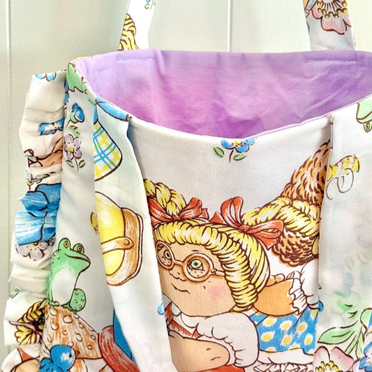 Cabbage Patch Kids #1 - Granny Pillow Tote