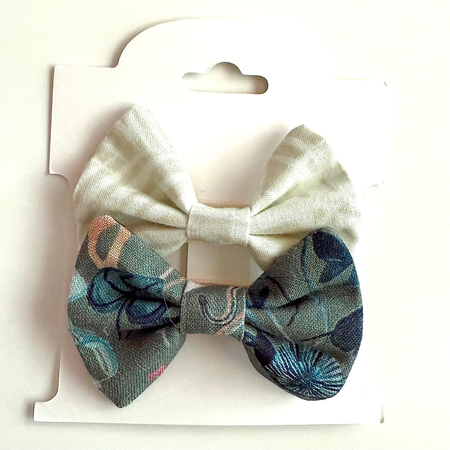 Woodland #1 - Alligator Clip Bow Set