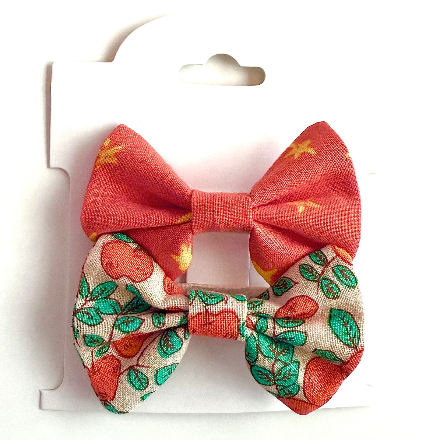 Apple Tree #1 - Alligator Clip Bow Set