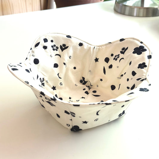 Navy & Cream - Bowl Coozy