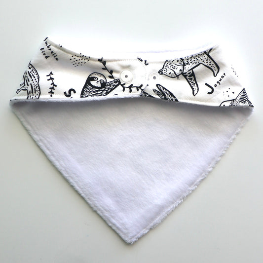 ABC Menagerie - Bandana Bib